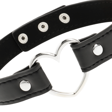 Collana fetish in pelle vegana regolabile - Eleganza e sicurezza